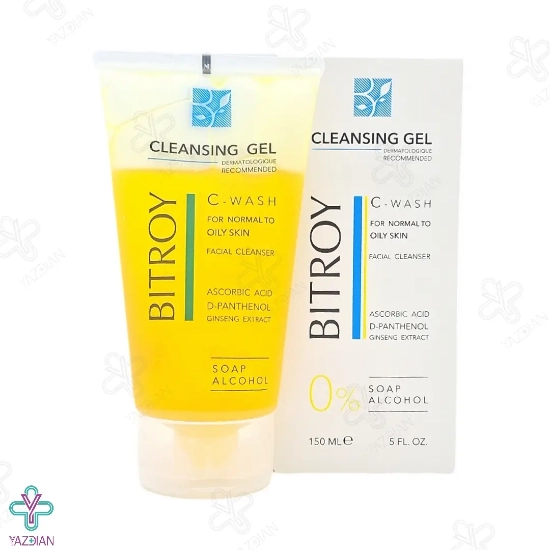 ژل شستشوی صورت ویتامین ث بیتروی - 150 میلی لیتر	