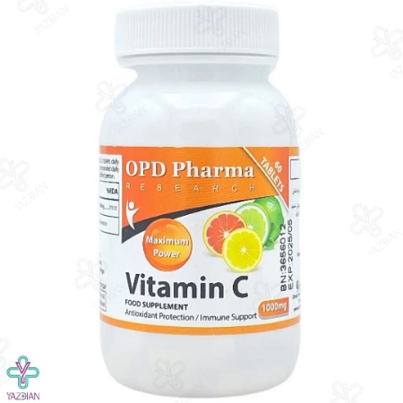قرص ویتامین ث 500 او پی دی فارما - 60 عددی	