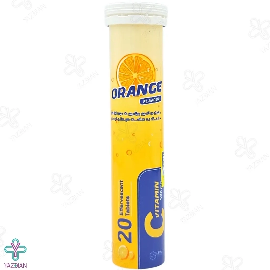 قرص جوشان ویتامین ث 500 سینا پیشگام دارو نوین - 20 عددی