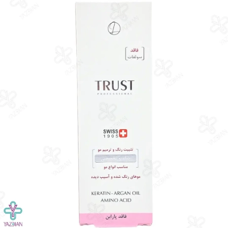 شامپو بدون سولفات تثبیت کننده رنگ و ترمیم کننده مناسب انواع مو تراست - 200 میلی لیتر	