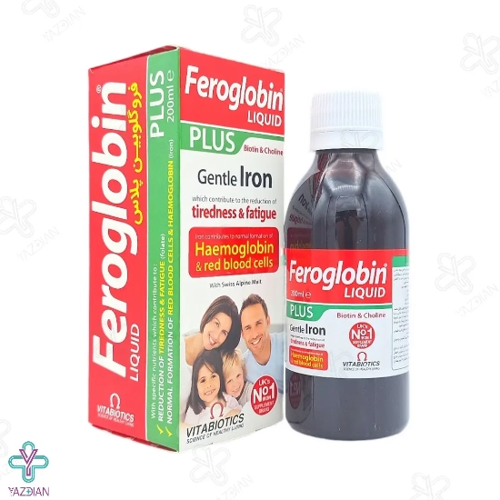 شربت آهن فروگلوبین پلاس ویتابیوتیکس - 200 میلی لیتر 