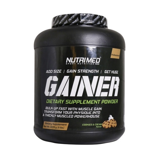 تصویر  پودر گینر کوکیز کرم نوتریمد - 2270 گرم