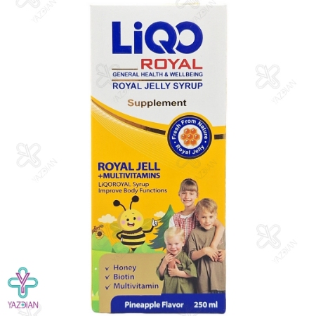 شربت تقویت کننده رویال ژلی لیکو رویال ابیان فارمد - 250 میلی لیتر