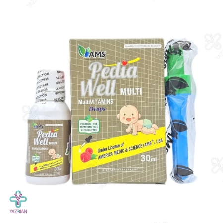 قطره مولتی ویتامین پدیاول ای ام اس - 30 میلی لیتر 