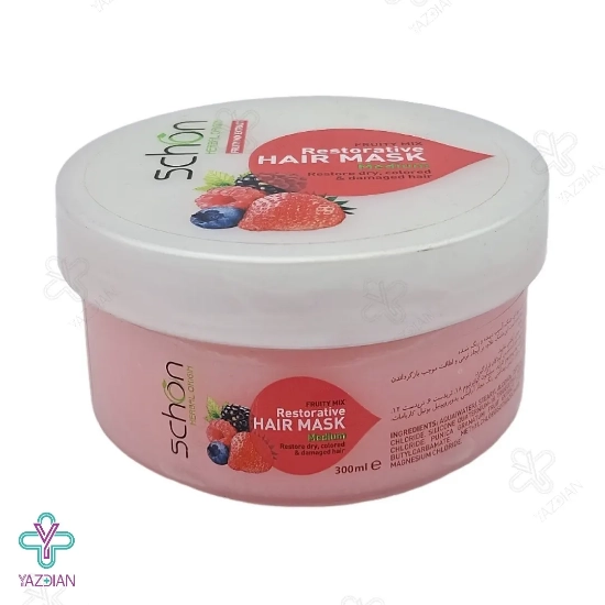 ماسک مو کاسه ای فروتی میکس شون (با آبکشی) - 300 میلی لیتر	
