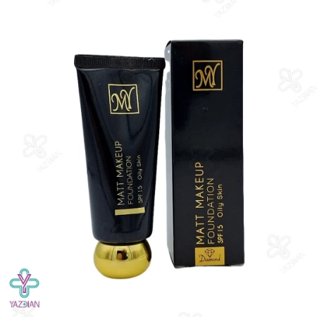 کرم پودر مات بلک دایموند مای مناسب پوست چرب شماره MF02	