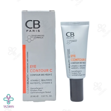 کرم روشن کننده دور چشم ویتامین ث سی بی پاریس - 20 میلی لیتر	