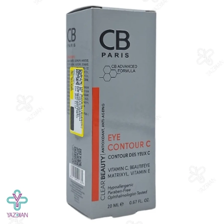 کرم روشن کننده دور چشم ویتامین ث سی بی پاریس - 20 میلی لیتر	