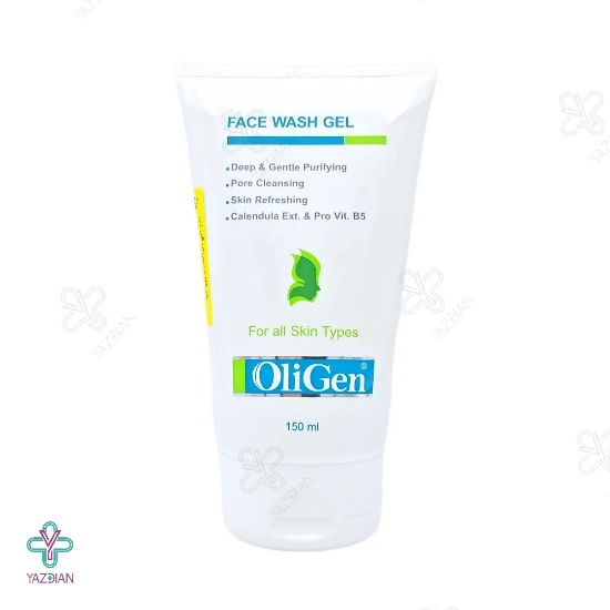 ژل شستشوی صورت انواع پوست الی ژن - 150 میلی لیتر 
