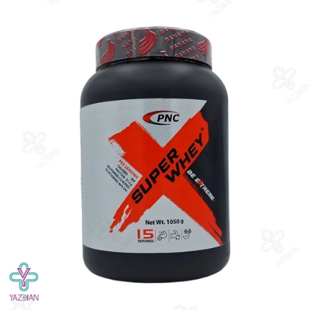 پودر سوپر وی حاوی گلوتامین کارن پی ان سی (PNC) - حجم 1050 گرم