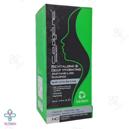 شامپو تقویت کننده و ضد ریزش موهای خشک سپیژن - 200 میلی لیتر	