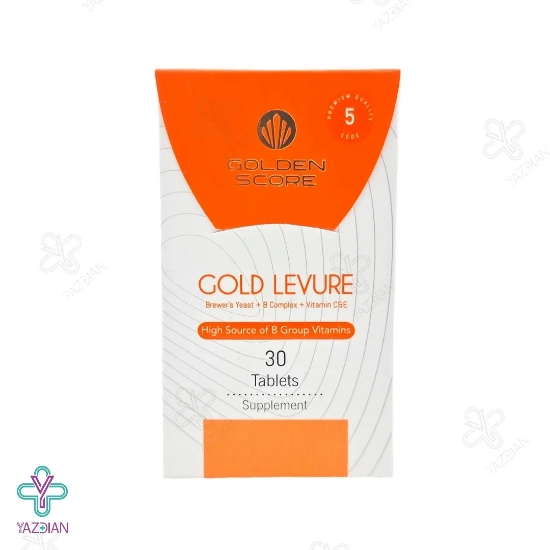 قرص مخمر گلد لوور گلدن اسکور - 30 عددی	