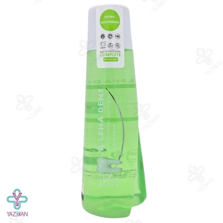 دهانشویه طبیعی کامپلت آلفا دنت - 400 میلی لیتر	