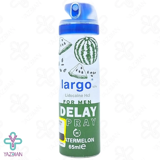 اسپری وقفه دهنده لارگو با اسانس هندوانه - 65 میلی لیتر	