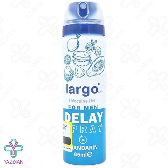 اسپری وقفه دهنده لارگو با اسانس ماندارین - 65 میلی لیتر	