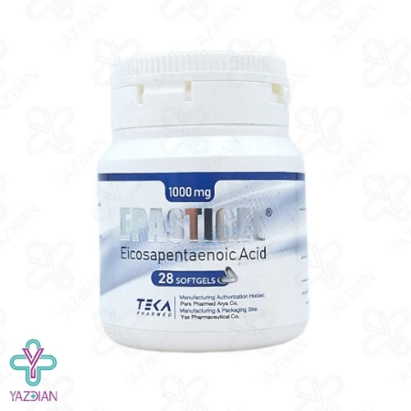 سافت ژل روغن ماهی اپاستیژل 1000 تکافارمد - 28 عددی	