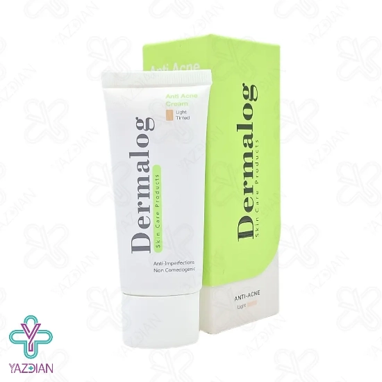 کرم آنتی آکنه و ضد جوش درمالوگ - بژ روشن