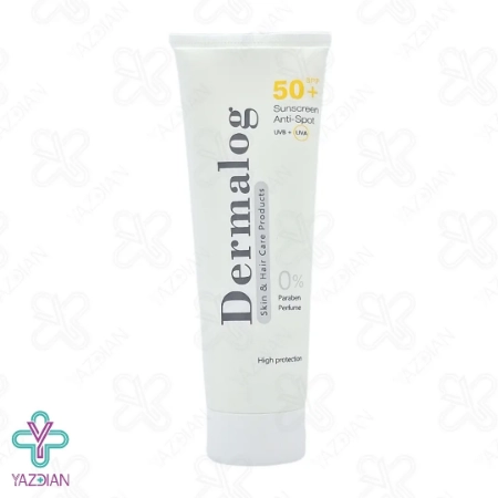 کرم ضد لک و ضد آفتاب SPF50 درمالوگ – بی رنگ	