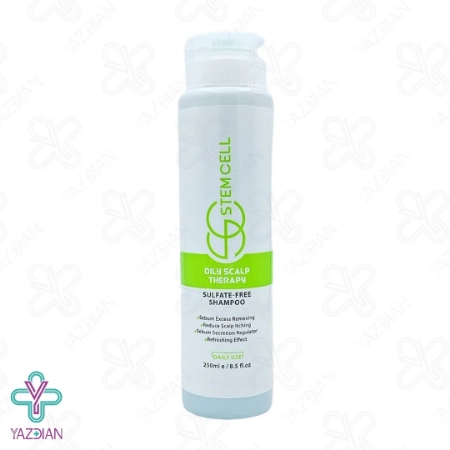 شامپو مخصوص موهای چرب استم سل - 250 میلی لیتر