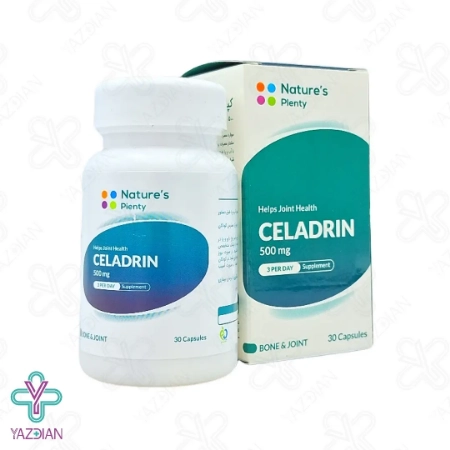 کپسول مفاصل سلادرین 500 میلی گرم نیچرز پلنتی - 30 عددی	