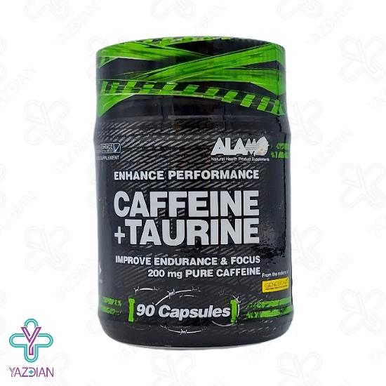 کپسول کافئین تائورین آلامو ژن استار - 90 عددی	