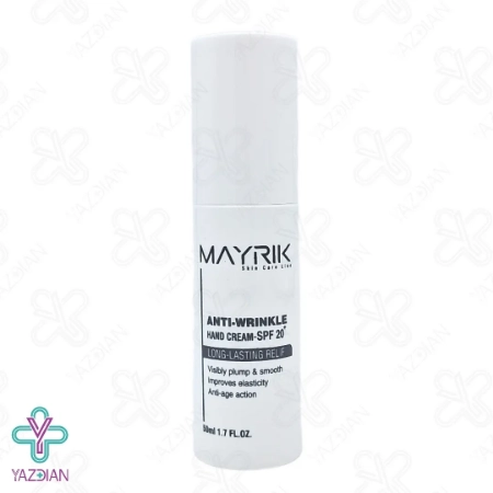 کرم ضد چروک دست SPF20 میریک - 50 میلی لیتر	