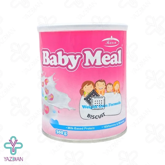 پودر بیبی میل بیسکوئیتی کارن - 300 گرم	