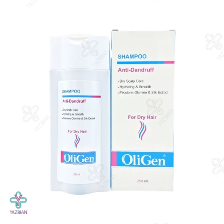 شامپو ضد شوره موهای خشک الی ژن - 250 میلی لیتر 