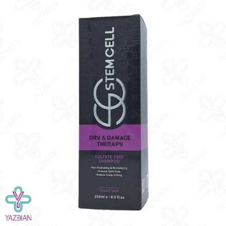 شامپو موهای خشک و آسیب دیده استم سل - 250 میلی لیتر