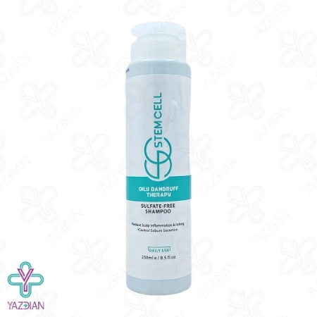 شامپو ضد شوره موهای چرب استم سل - 250 میلی لیتر
