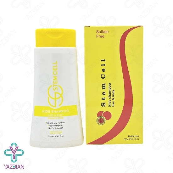 شامپو سر و بدن کودک استم سل - 250 میلی لیتر