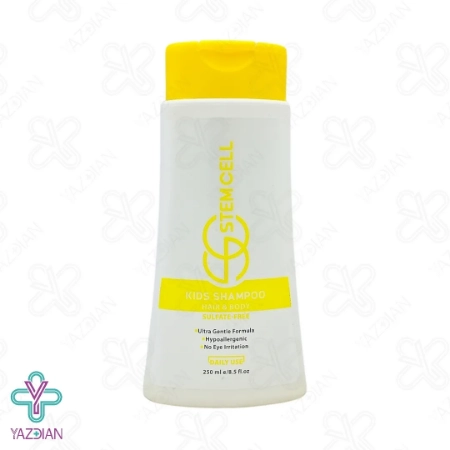 شامپو سر و بدن کودک استم سل - 250 میلی لیتر