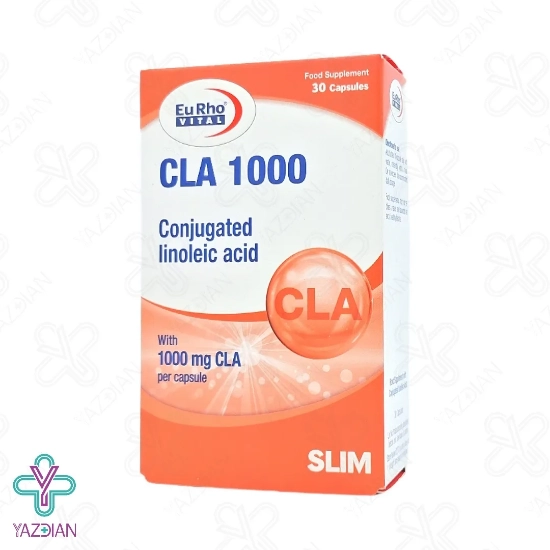 کپسول CLA سی ال ای 1000 یوروویتال - 30 عددی