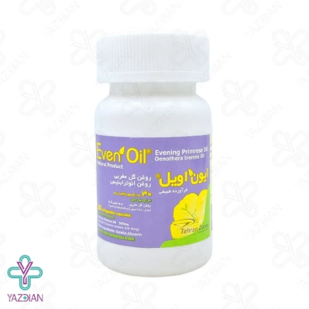 کپسول ژلاتینی گل مغربی 500 میلی گرم تهران دارو - 30 عددی