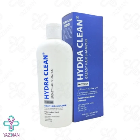 شامپو موهای چرب آقایان هیدراکلین فیس دوکس - 220 میلی لیتر	