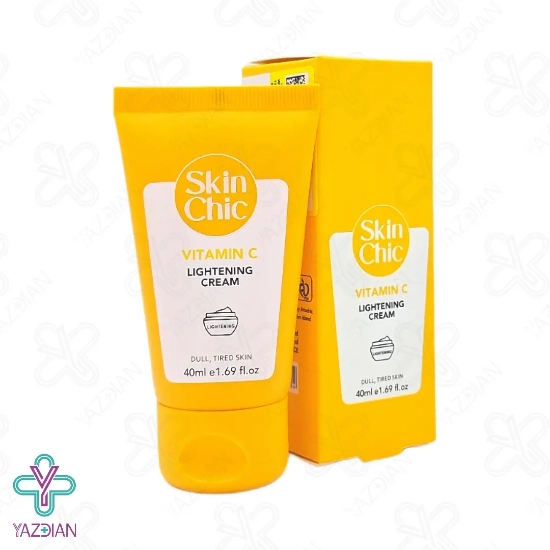کرم روشن کننده صورت ویتامین ث اسکین شیک - 40 میلی لیتر	