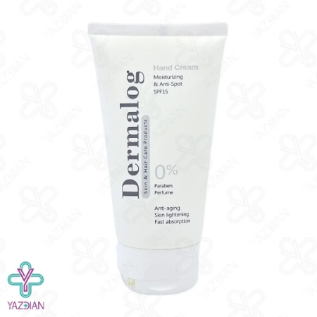 کرم مرطوب کننده و ضد لک دست SPF 15 درمالوگ - 50 میلی لیتر	