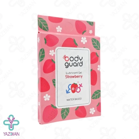 ساشه ژل لوبریکانت توت فرنگی بادیگارد - 3 عددی	