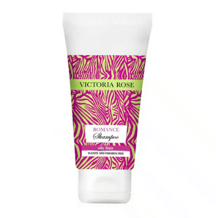 شامپو فاقد سولفات موهای چرب رومنس ویکتوریا رز - 250 میلی لیتر