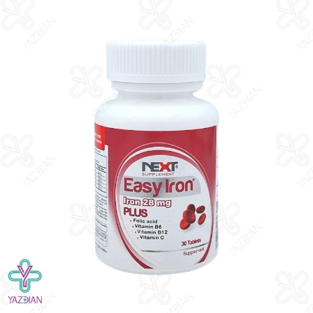 قرص آهن ایزی آیرون پلاس نکست ساپلمنت - 30 عددی	