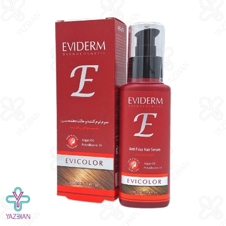 سرم مو آنتی فریز موهای رنگ شده مدل EVICOLOR اویدرم - 100 میلی لیتر	