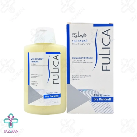 شامپو ضدشوره فولیکا مخصوص پوست سر خشک - 200 میلی لیتر	