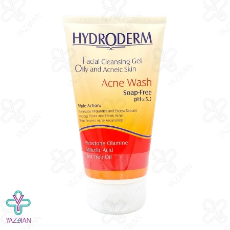 ژل شستشوی صورت پوست چرب هیدرودرم - 150 میلی لیتر	