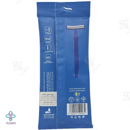 خود تراش 2 لبه اسپارو افکس - 4 عددی