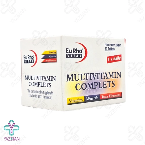 قرص مولتی ویتامین مینرال کامپلیت (ویتافیت) یوروویتال - 30 عددی	