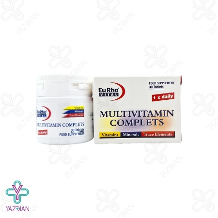 قرص مولتی ویتامین مینرال کامپلیت (ویتافیت) یوروویتال - 30 عددی	