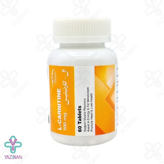 قرص ال کارنیتین 500 میلی گرم کارن - 60 عددی	