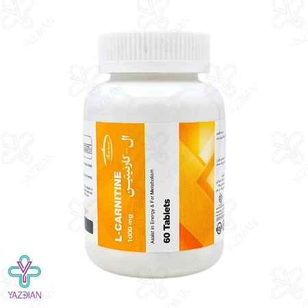 قرص ال کارنیتین 1000 میلی گرم کارن - 60 عددی	
