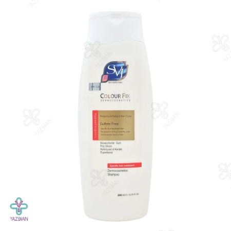 شامپو بدون سولفات اس وی آی مناسب موهای رنگ شده و کراتینه - 200 میلی لیتر