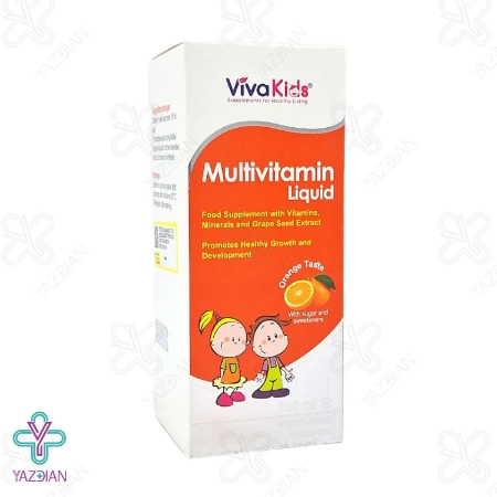شربت مولتی ویتامین ویواکیدز - 200 میلی لیتر	